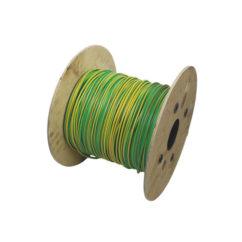 Solar kabel 6mm2 Geel/Groen per meter